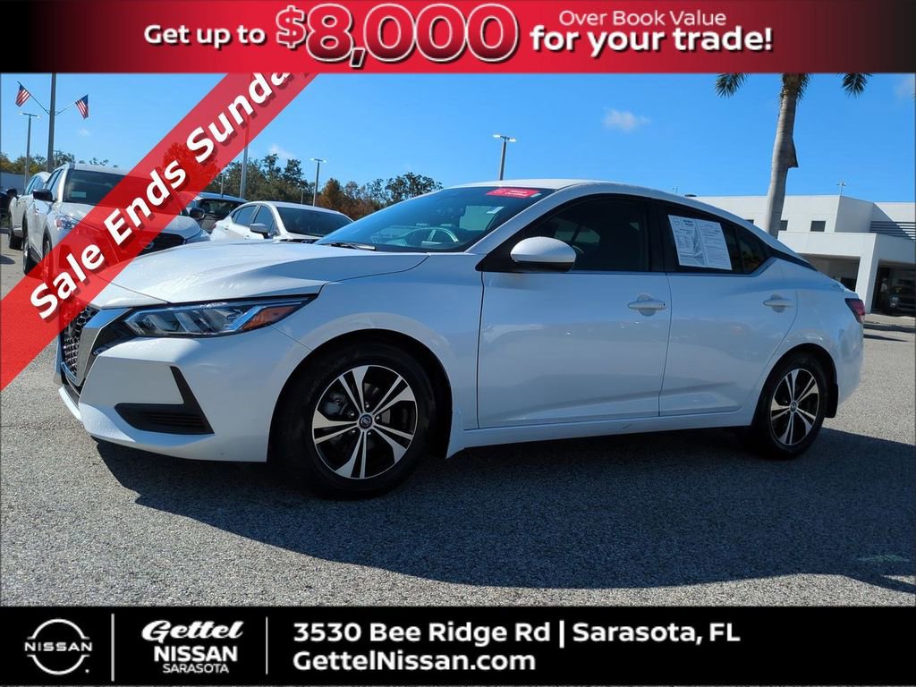 Certified 2022 Nissan Sentra SV image 1