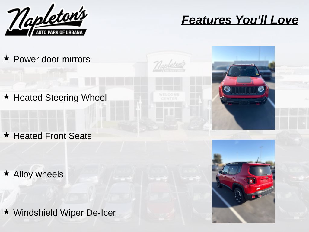 Used 2015 Jeep Renegade Trailhawk w/ Cold Weather Group AWD/4WD image 7