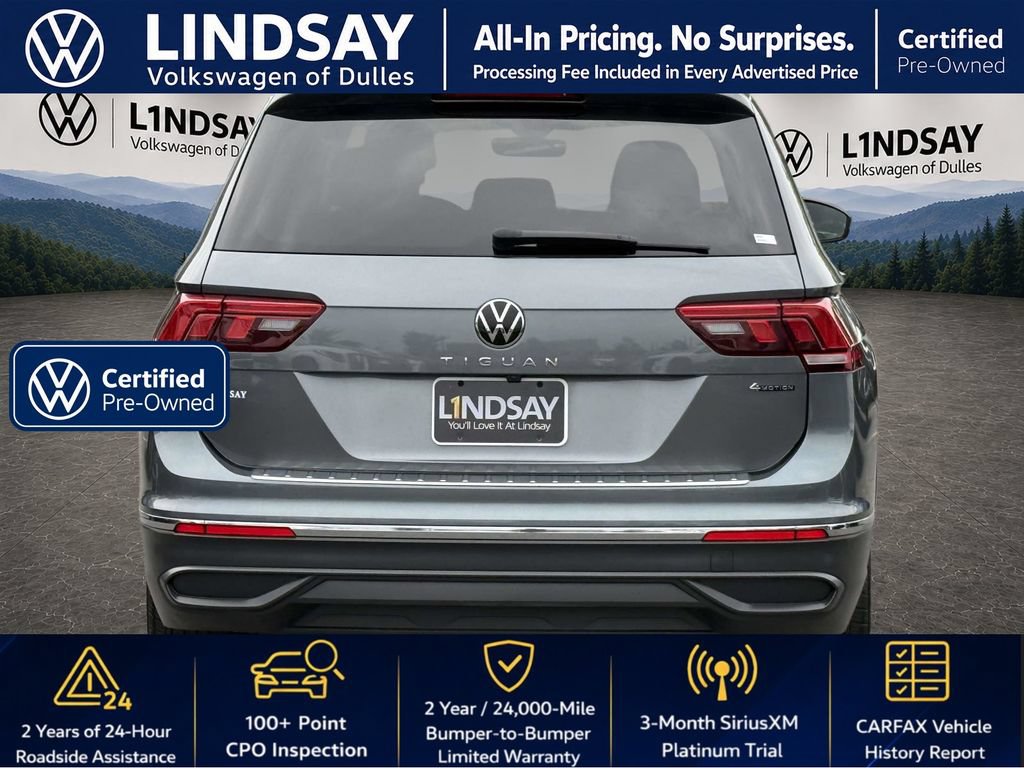 Certified 2022 Volkswagen Tiguan SE AWD/4WD image 6