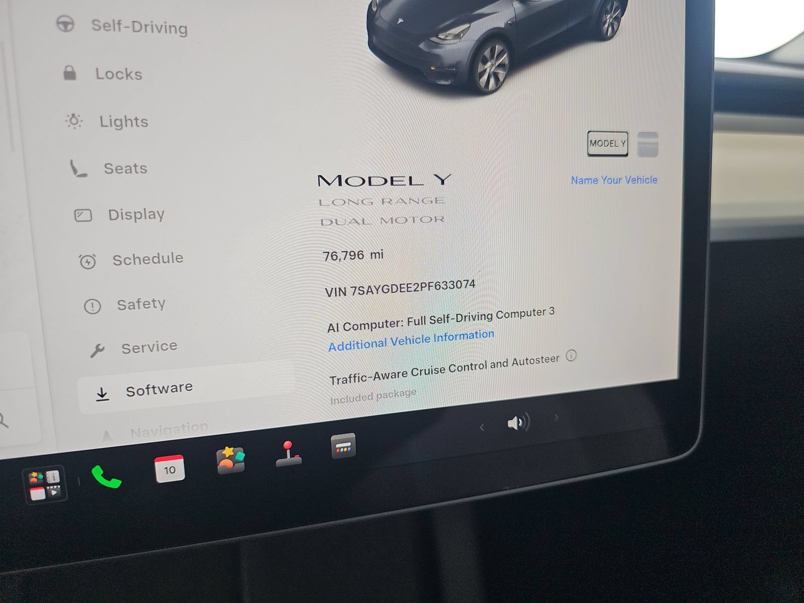 Used 2023 Tesla Model Y Long Range AWD/4WD image 2