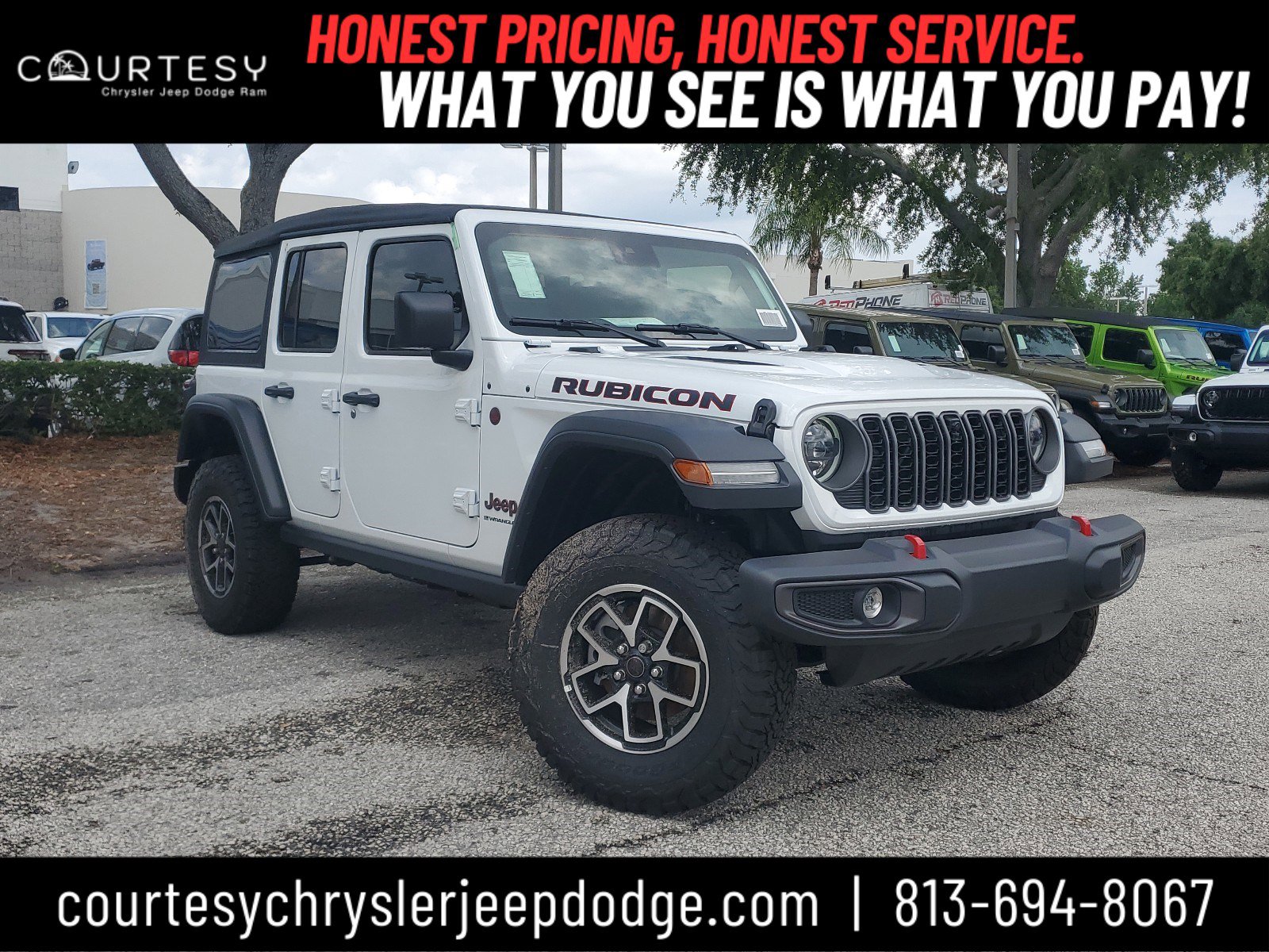 New 2025 Jeep Wrangler Unlimited Rubicon w/ Safety Group image 1