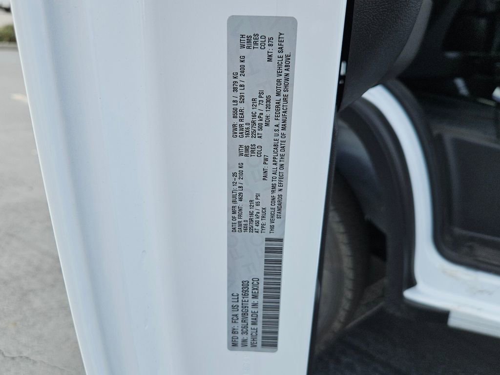 New 2026 RAM ProMaster 1500 image 15