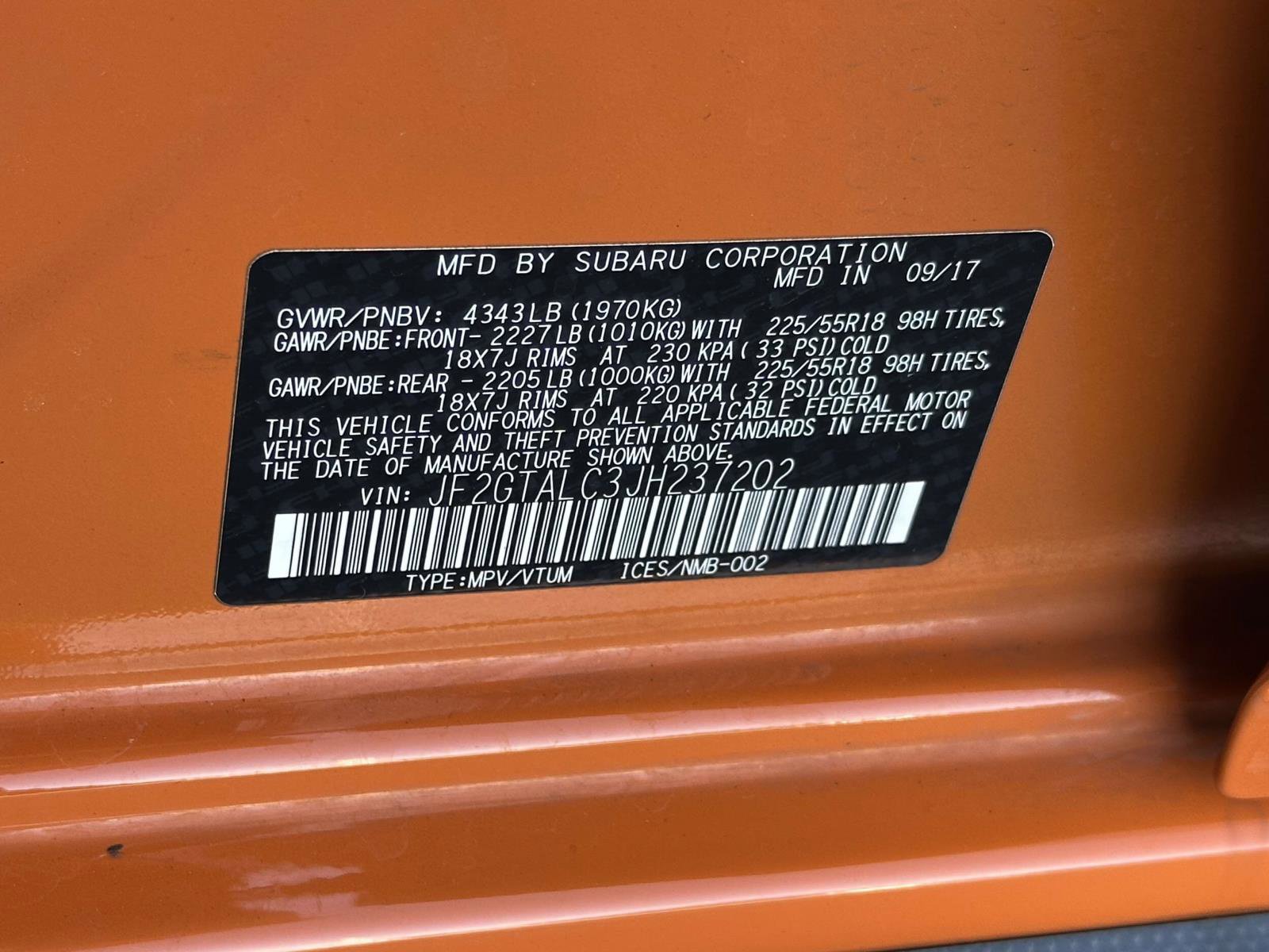 Used 2018 Subaru Crosstrek 2.0i Limited AWD/4WD image 25