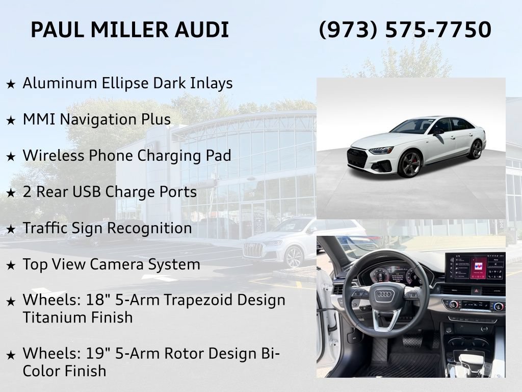 Certified 2024 Audi A4 2.0T Premium Plus AWD/4WD image 33