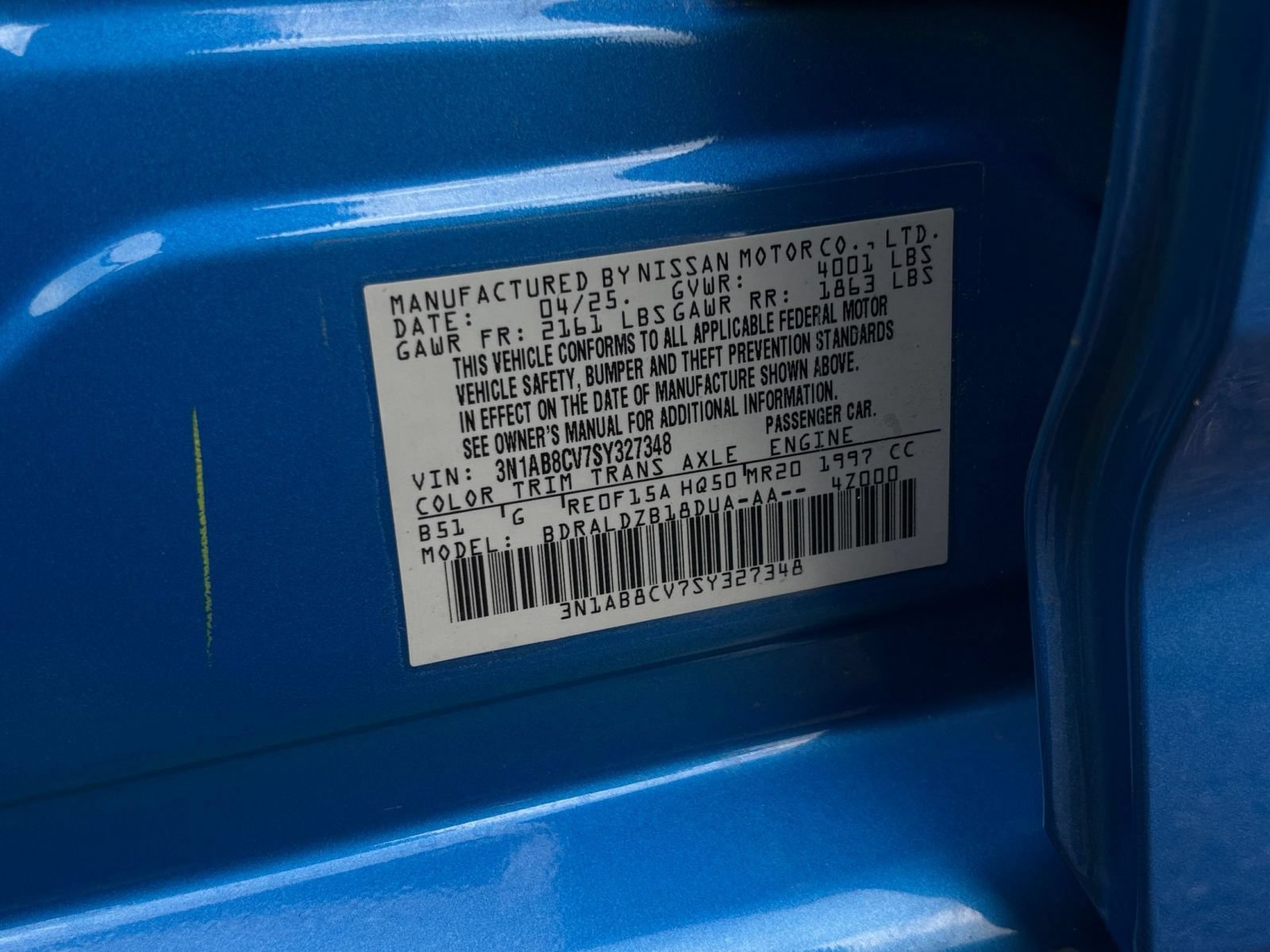 Used 2025 Nissan Sentra SV FWD image 23
