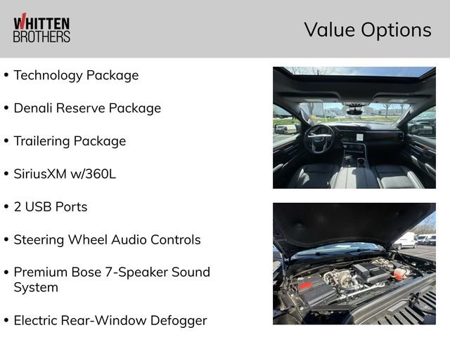 Used 2023 GMC Sierra 1500 Denali w/ Denali Reserve Package AWD/4WD image 3