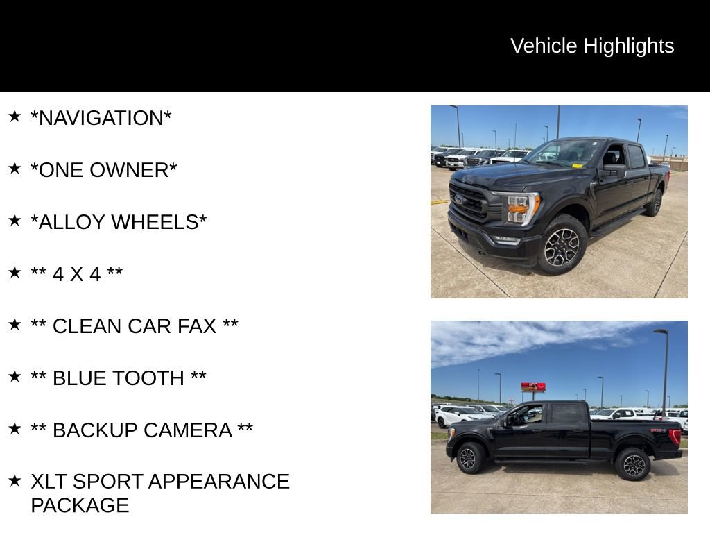 Used 2023 Ford F150 XLT w/ Equipment Group 302A High image 4