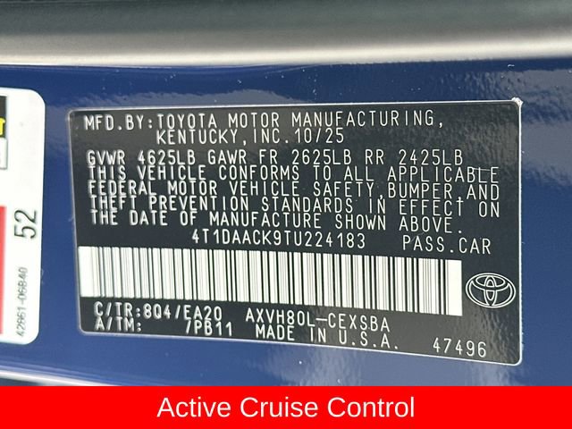 New 2026 Toyota Camry SE image 28