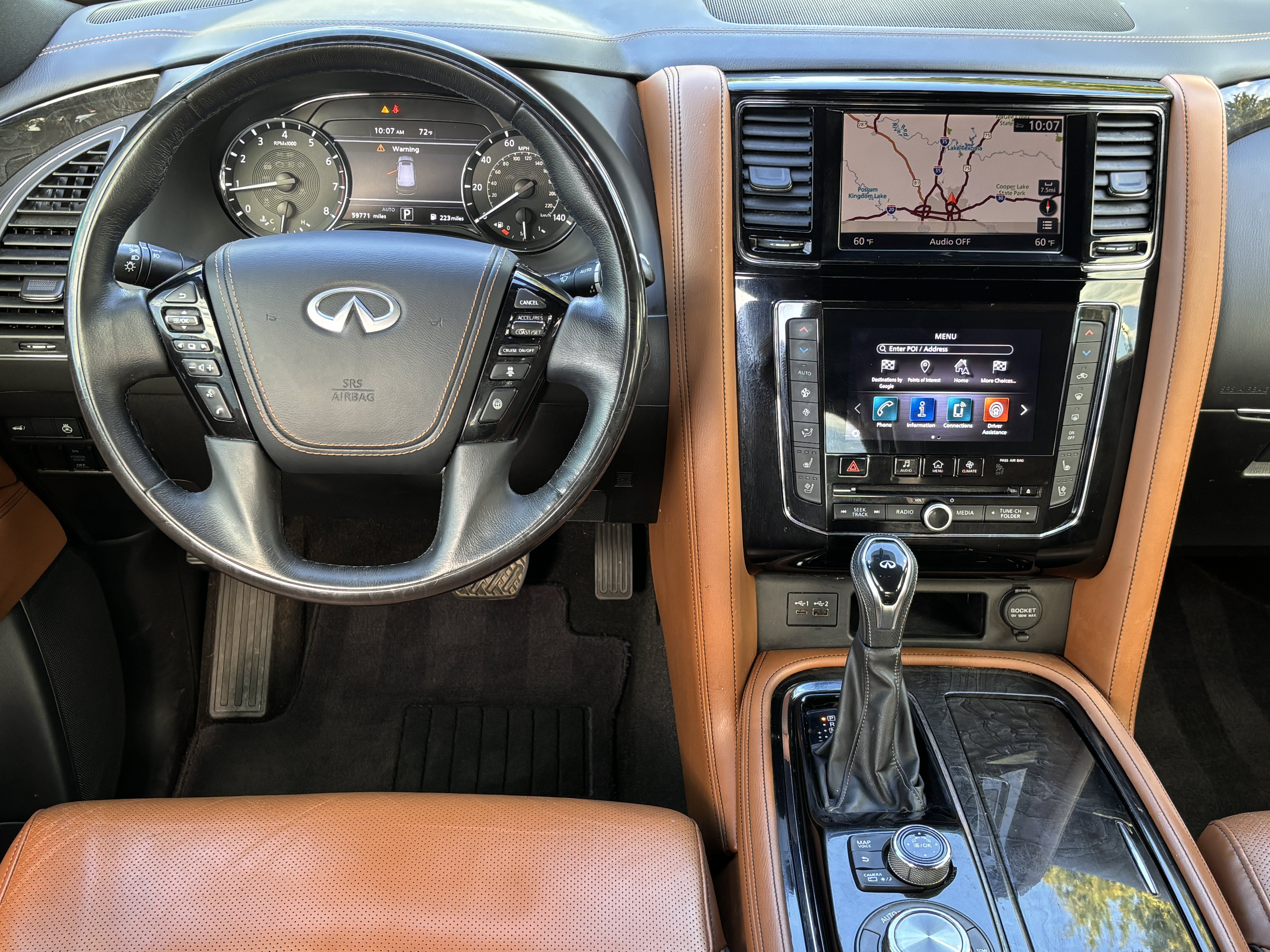 Used 2021 INFINITI QX80 Sensory w/ Cargo Package AWD/4WD image 16