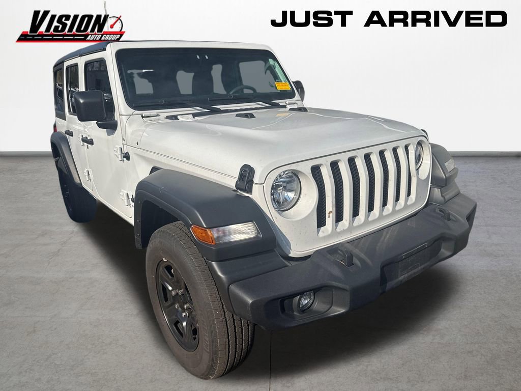 Used 2023 Jeep Wrangler Unlimited Sport AWD/4WD video 3