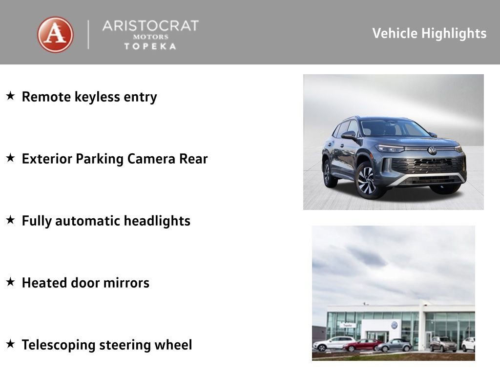 New 2026 Volkswagen Tiguan S image 2