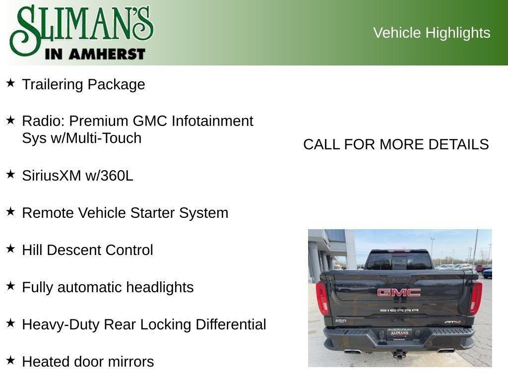 Used 2020 GMC Sierra 1500 AT4 w/ AT4 Premium Package AWD/4WD image 6