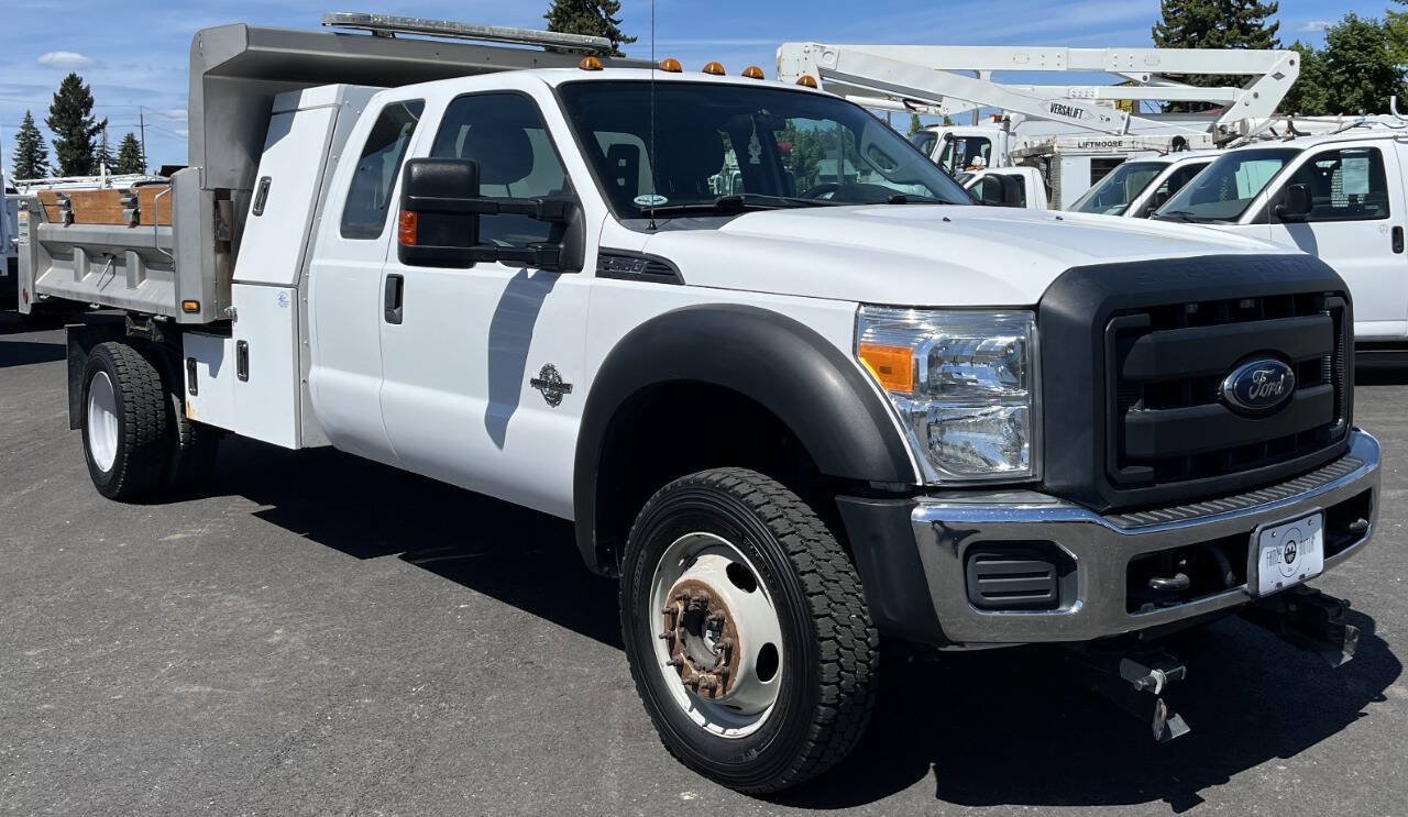 Used 2015 Ford F550 4x4 SuperCab Super Duty w/ Power Equipment Group