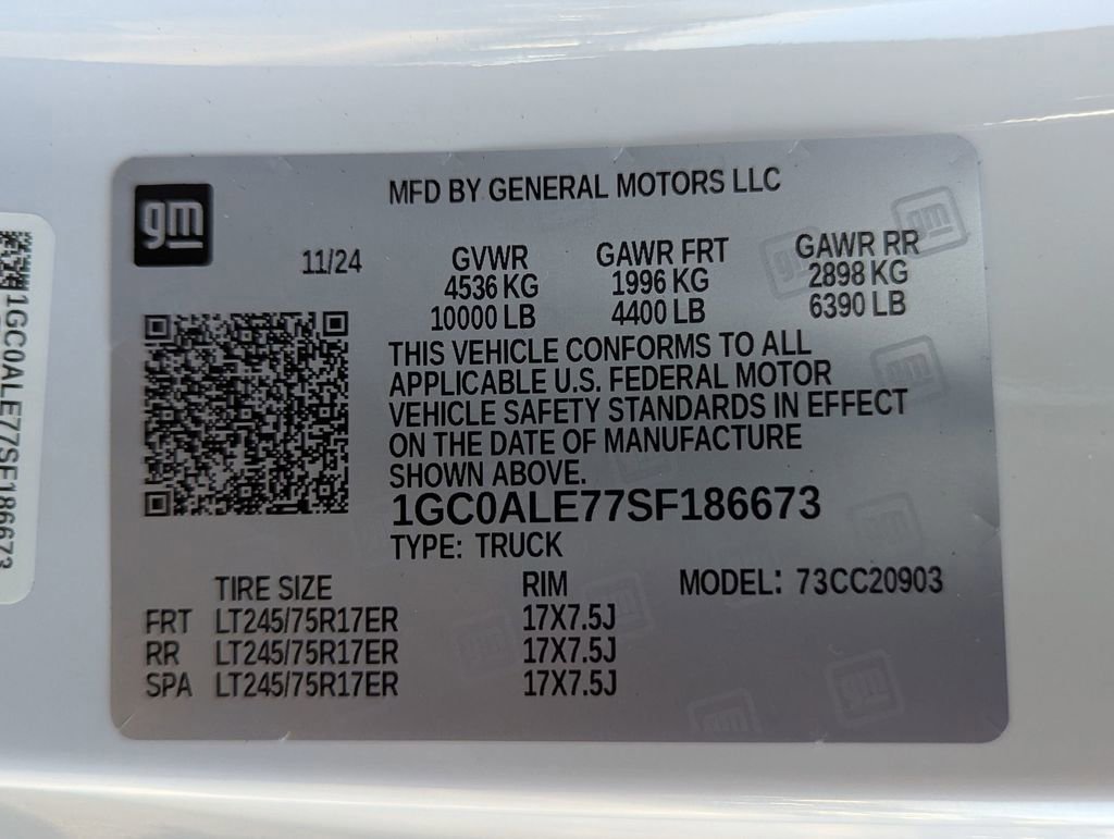 New 2025 Chevrolet Silverado 2500 W/T w/ WT/CX Safety Package image 30