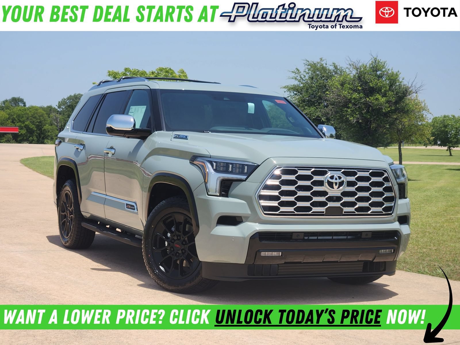 New 2026 Toyota Sequoia 1794 Edition w/ TRD Off-Road Package
