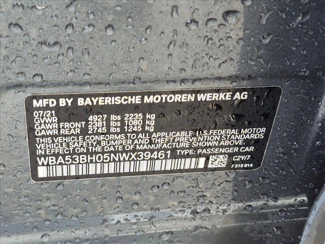 Used 2022 BMW 530i w/ M Sport Package RWD image 22
