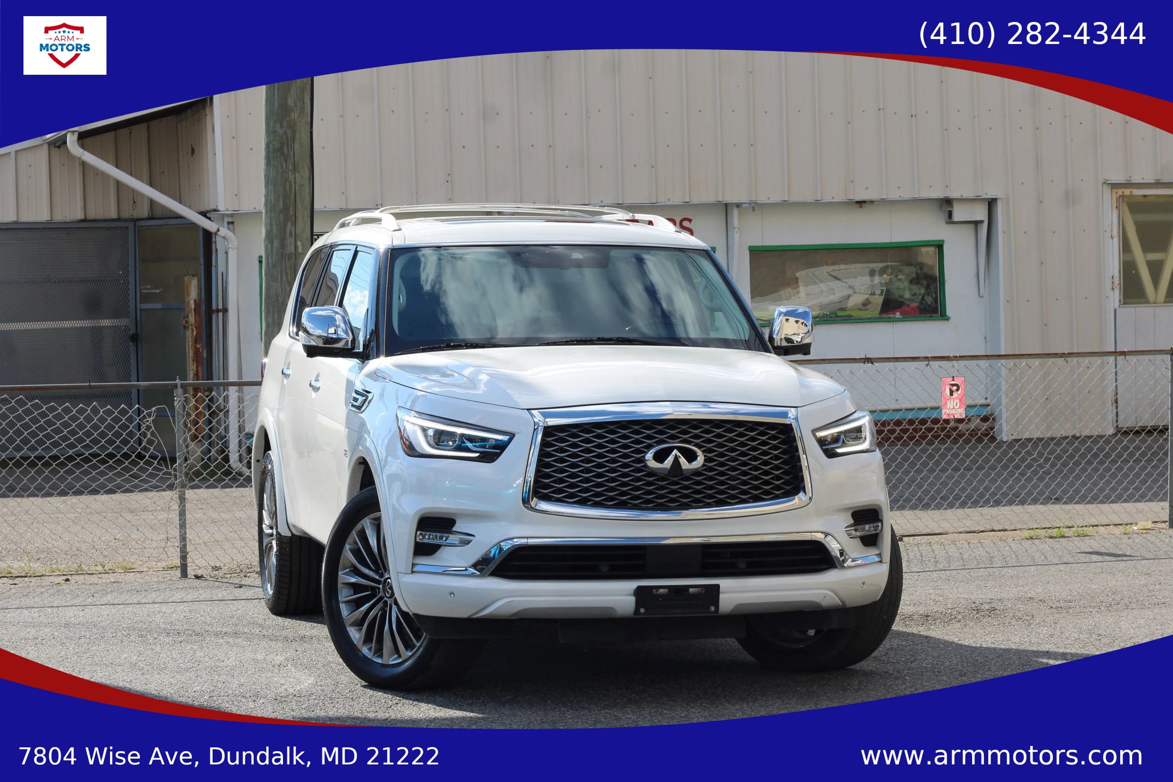 Used 2019 INFINITI QX80 Luxe w/ 22" Wheel Package