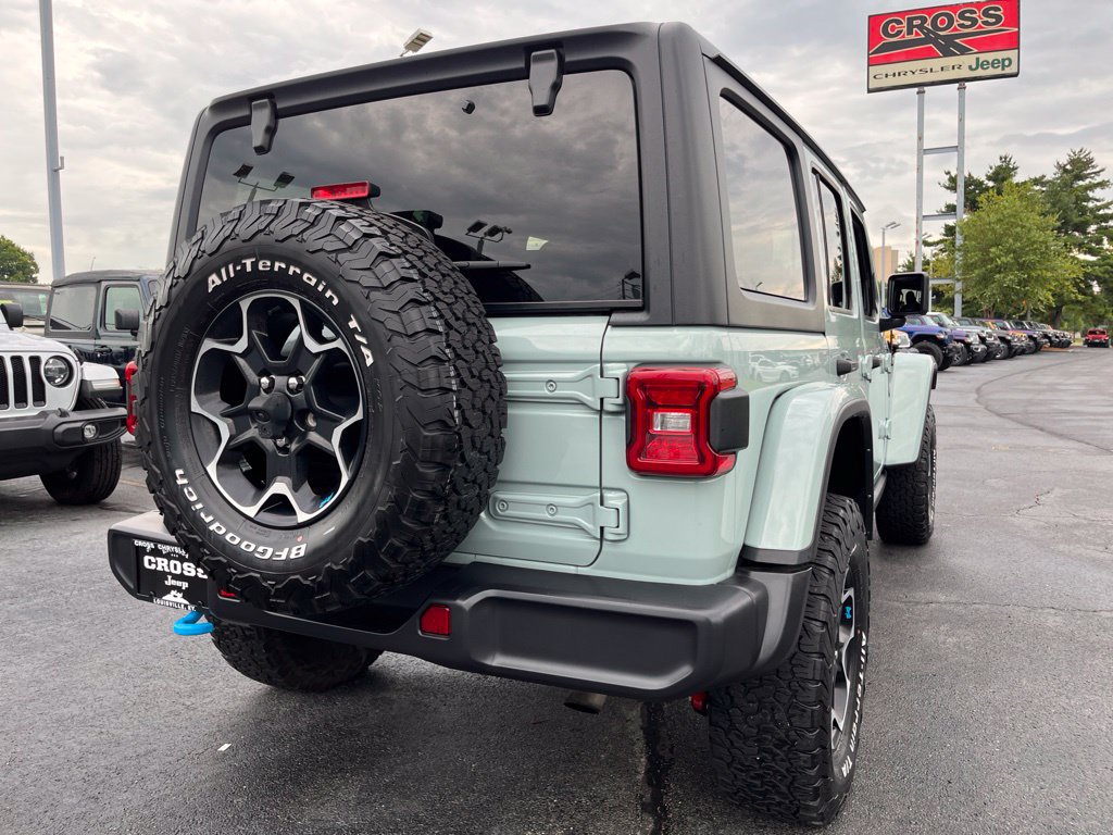 Used 2023 Jeep Wrangler Unlimited Rubicon 4xe w/ Cold Weather Group AWD/4WD image 63