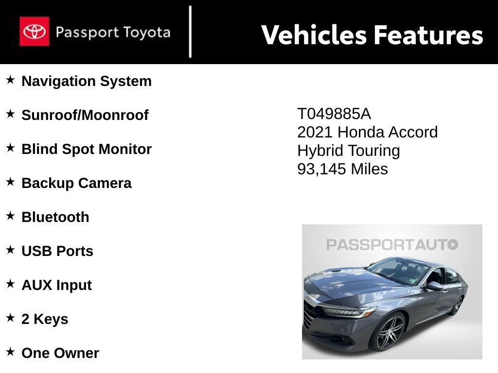 Used 2021 Honda Accord Touring image 7