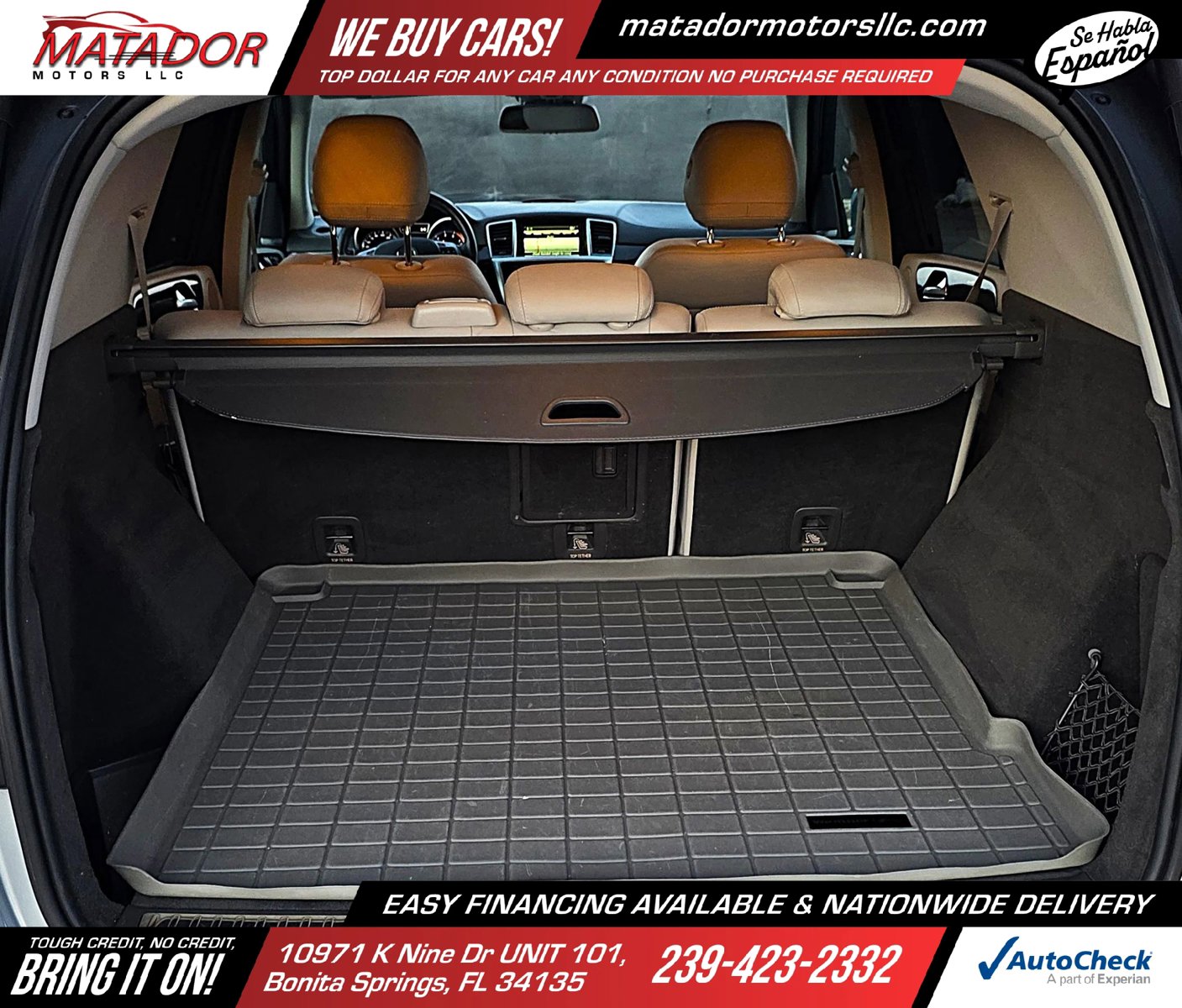 Used 2015 Mercedes-Benz ML 400 4MATIC w/ Driver Assistance Package image 15