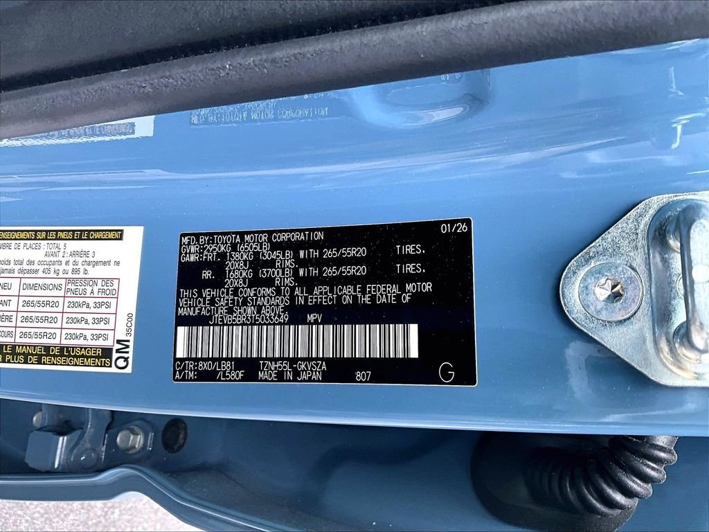 Used 2026 Toyota 4Runner Platinum AWD/4WD image 36