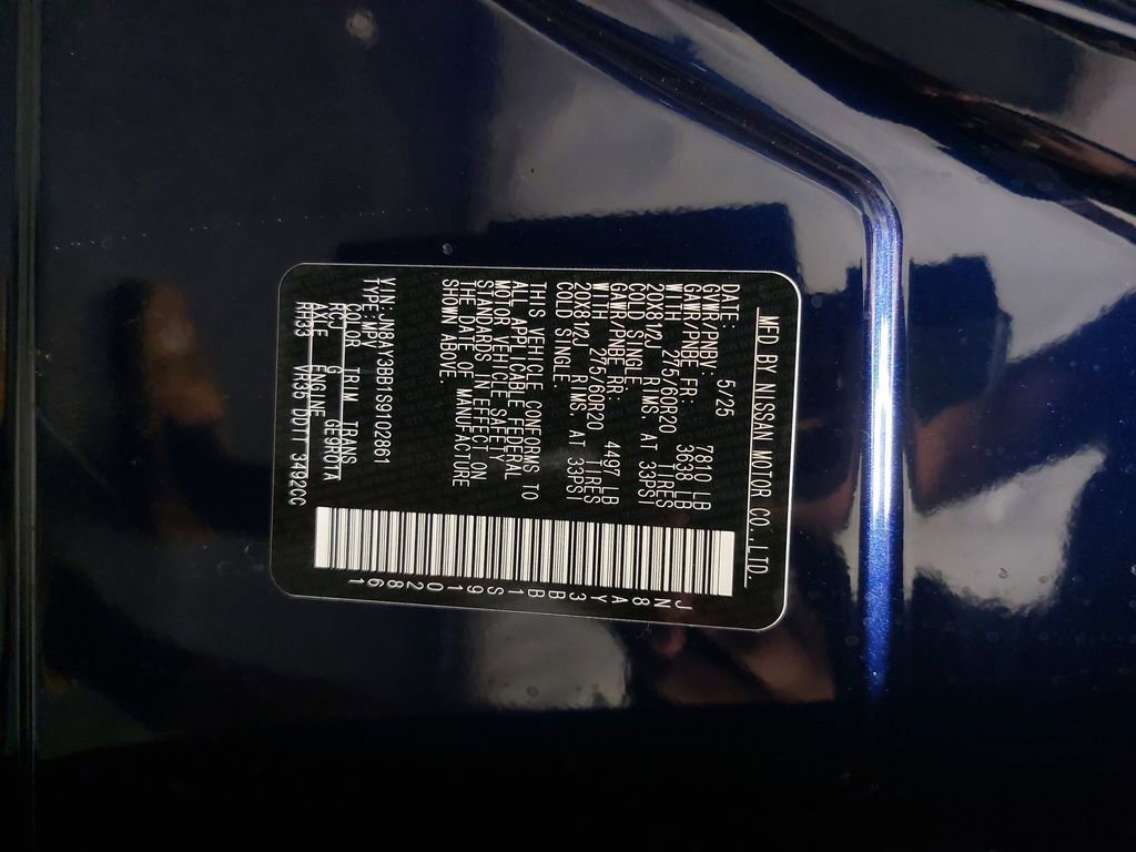 New 2025 Nissan Armada SL w/ Captain's Chari Seat Package image 39