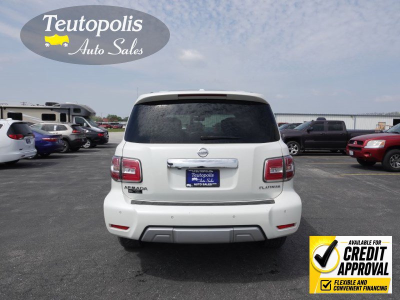 Used 2018 Nissan Armada Platinum w/ Captain Seat Package AWD/4WD image 2