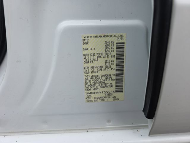 Used 2015 Nissan Frontier PRO-4X w/ Pro-4x Luxury Package image 18