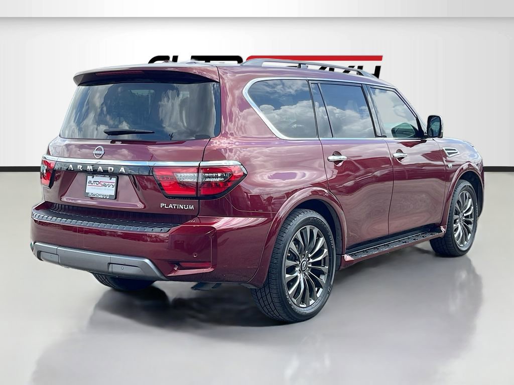 Used 2021 Nissan Armada Platinum w/ Captain's Chairs Package image 7