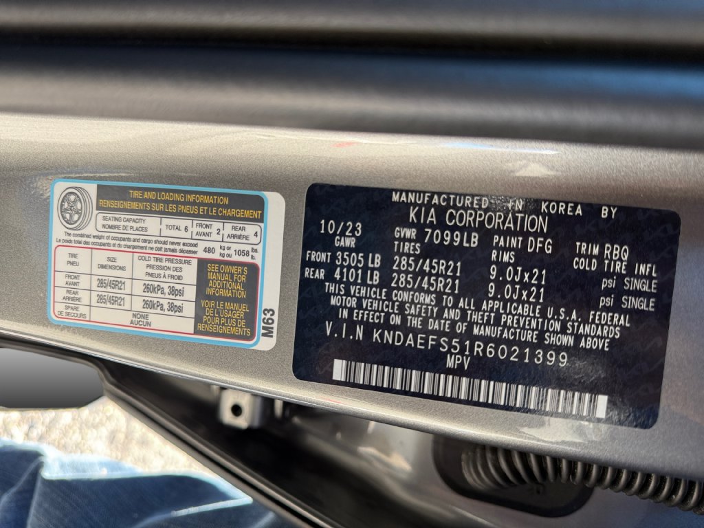 Used 2024 Kia EV9 GT-Line AWD/4WD image 20