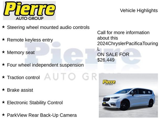 Used 2024 Chrysler Pacifica Touring-L FWD image 14
