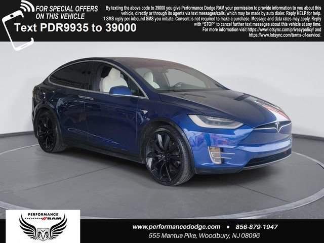Used 2020 Tesla Model X Long Range AWD/4WD image 1