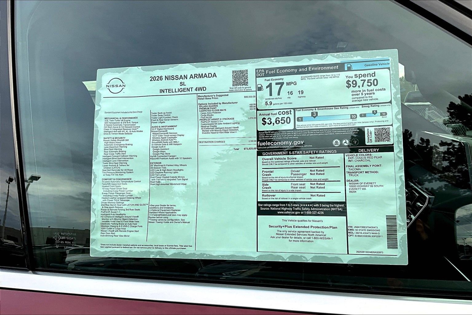 New 2026 Nissan Armada SL image 14
