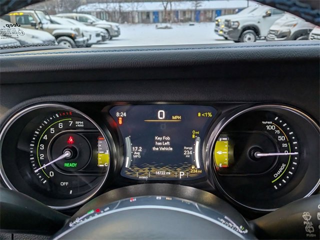 Used 2023 Jeep Wrangler Unlimited Rubicon 4xe w/ Cold Weather Group image 16