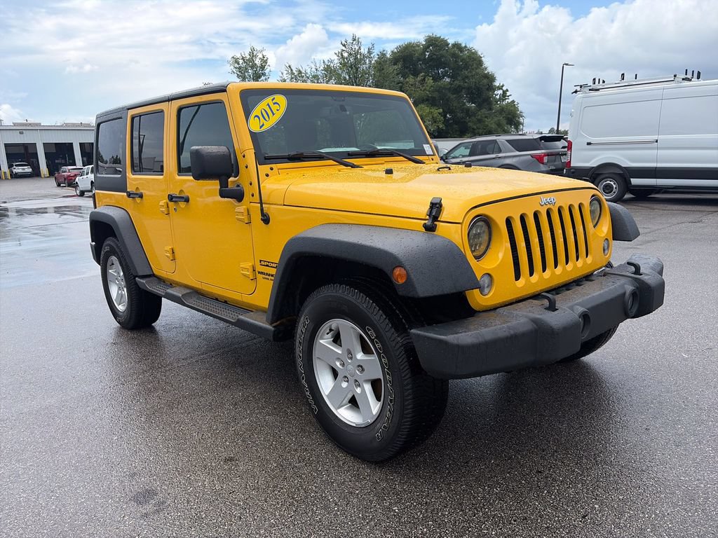 Used 2015 Jeep Wrangler Unlimited Sport w/ Quick Order Package 24S AWD/4WD image 9