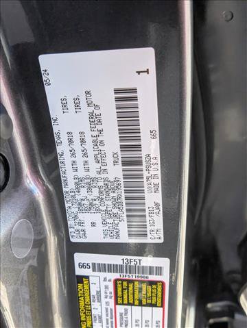 Used 2024 Toyota Tundra SR5 w/ TRD Off-Road Package AWD/4WD image 24