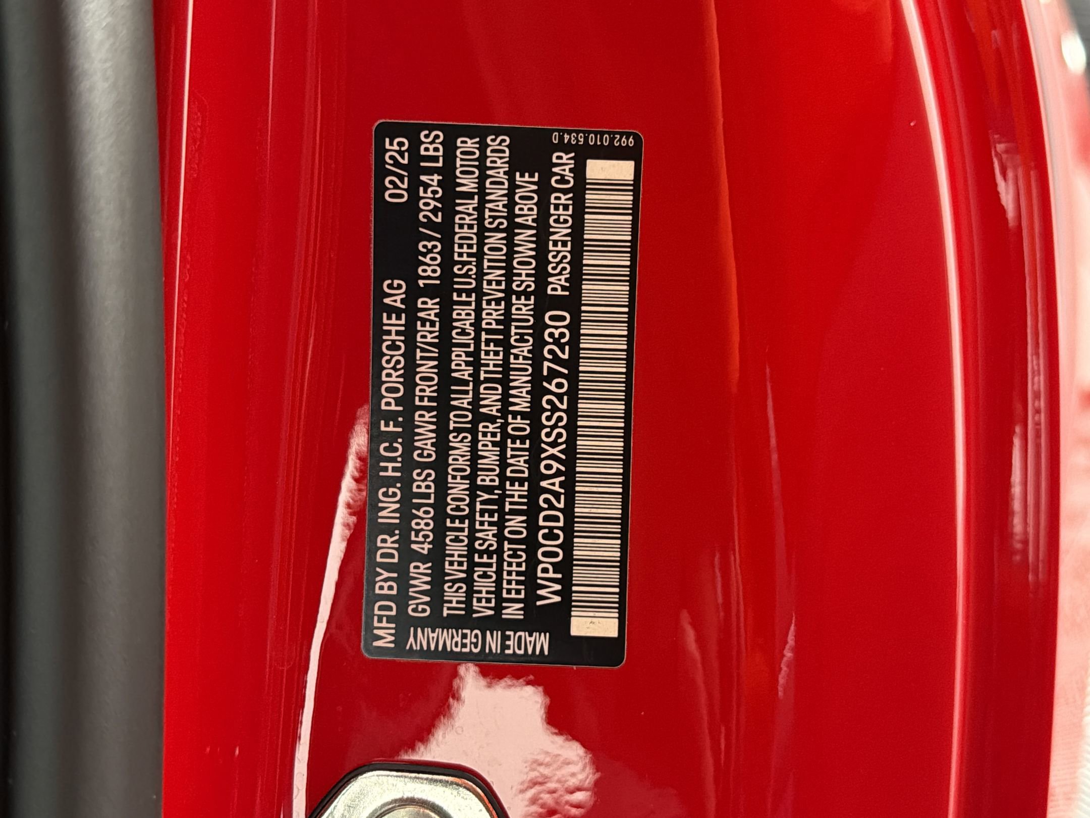 Certified 2025 Porsche 911 Turbo S image 19