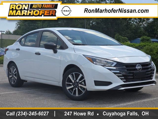 New 2025 Nissan Versa S w/ S Plus Package