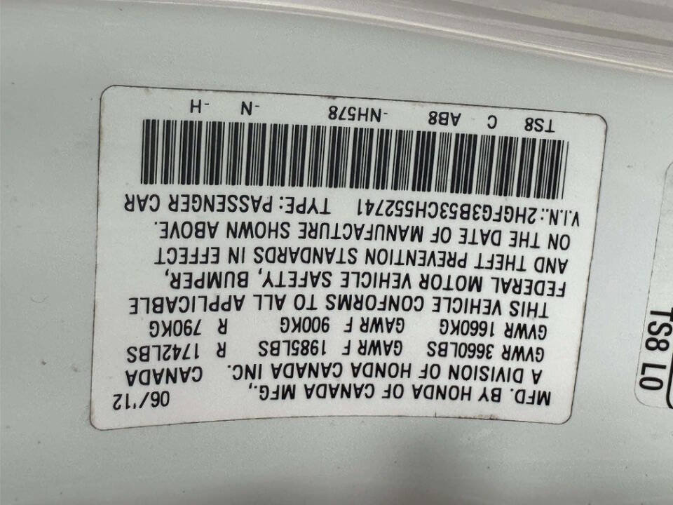 Used 2012 Honda Civic LX image 19