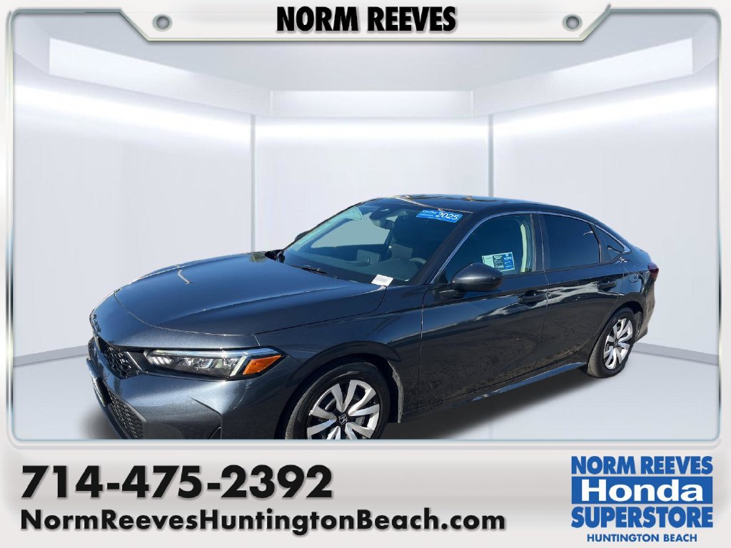Certified 2025 Honda Civic LX