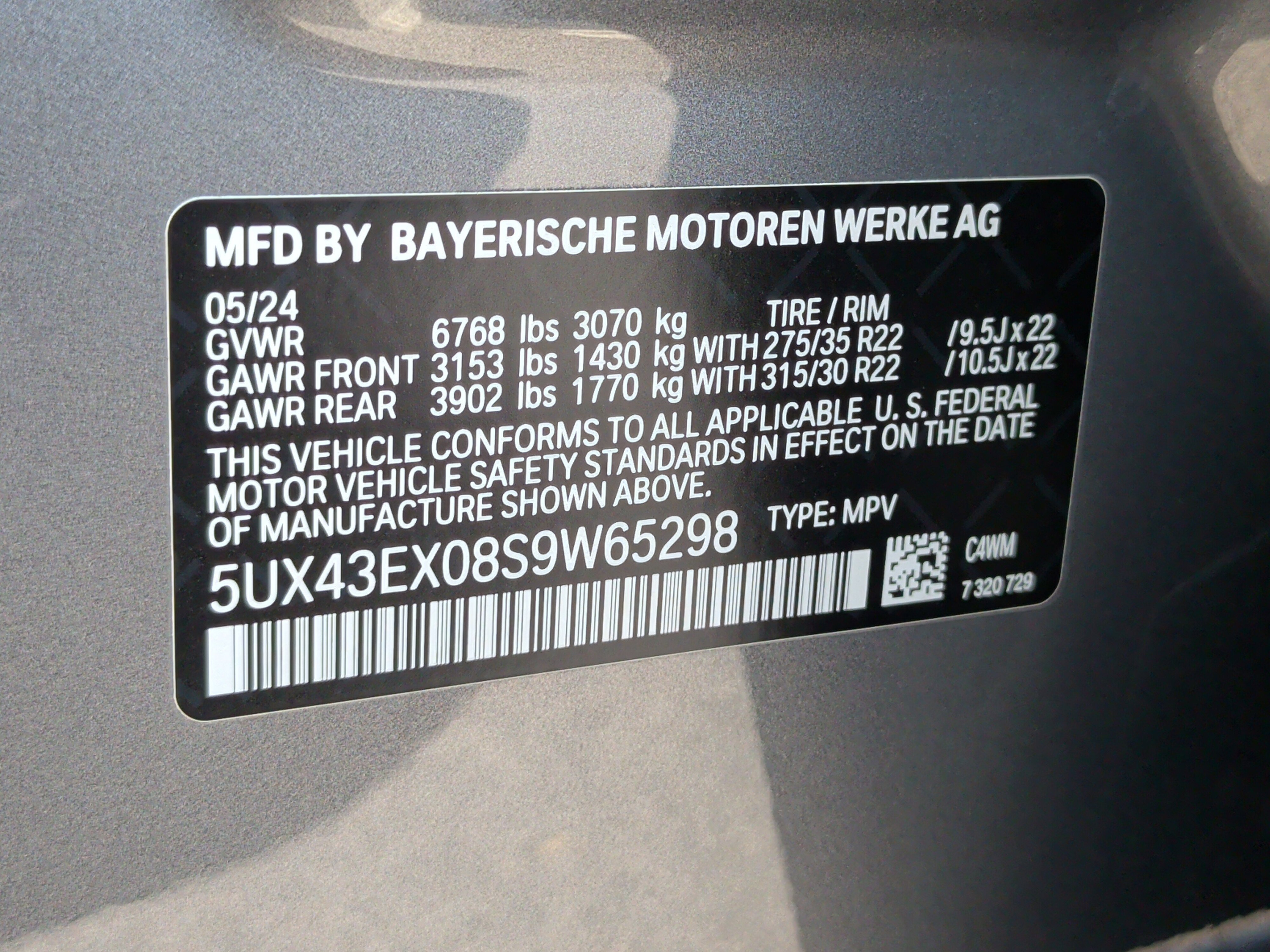 Certified 2025 BMW X6 M60i AWD/4WD image 43