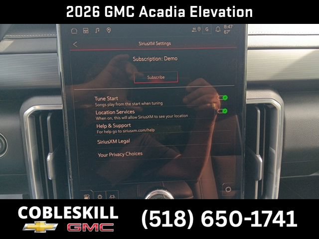 New 2026 GMC Acadia Elevation w/ Black Edition AWD/4WD image 16