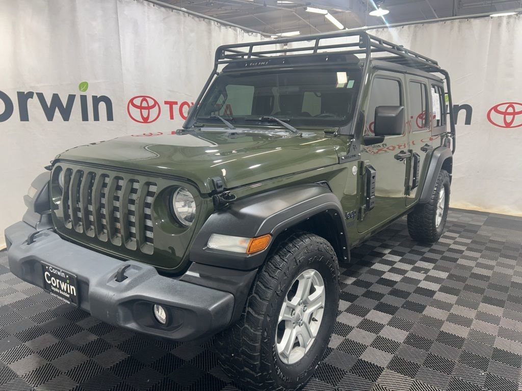 Used 2021 Jeep Wrangler Unlimited Sport image 3