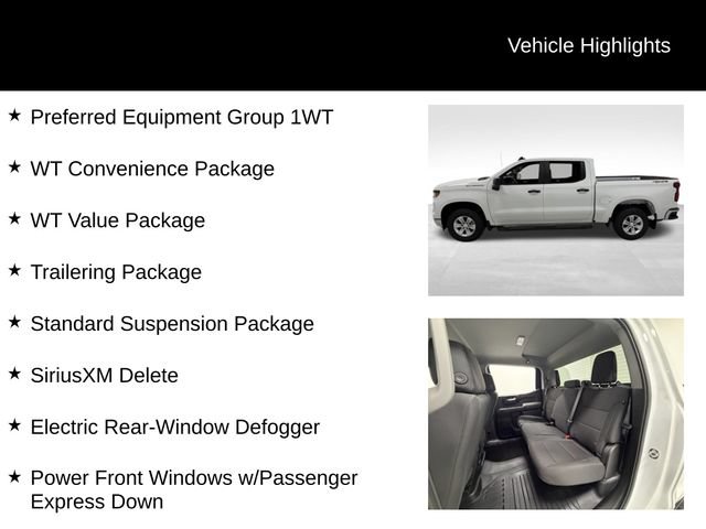 Certified 2024 Chevrolet Silverado 1500 W/T w/ WT Value Package AWD/4WD image 27