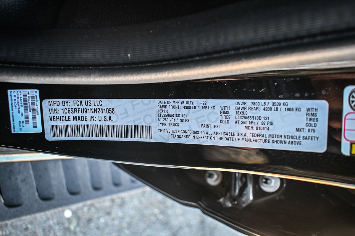 Used 2022 RAM 1500 TRX w/ TRX Level 1 Equipment Group image 24