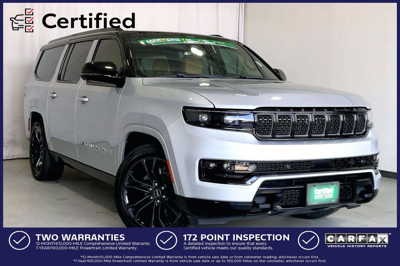 Used 2024 Jeep Grand Wagoneer L Series III w/ Rear Seat Video Group 1
