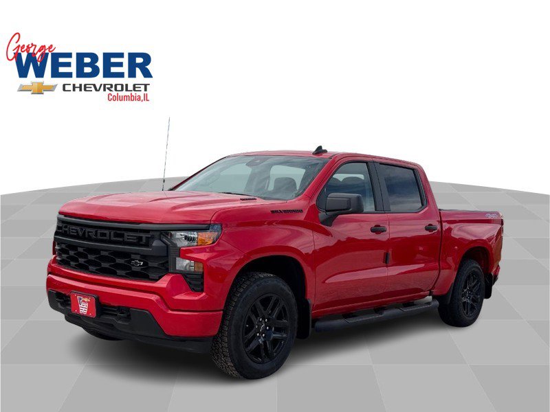 New 2026 Chevrolet Silverado 1500 Custom w/ Turbomax Blackout Package