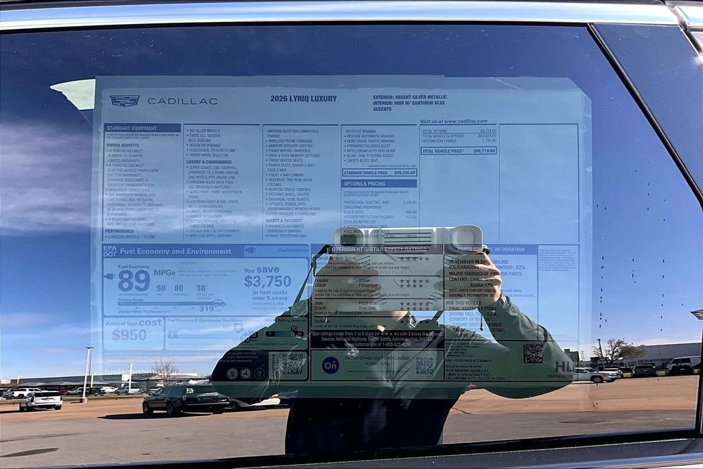 New 2026 Cadillac Lyriq Luxury AWD/4WD image 14