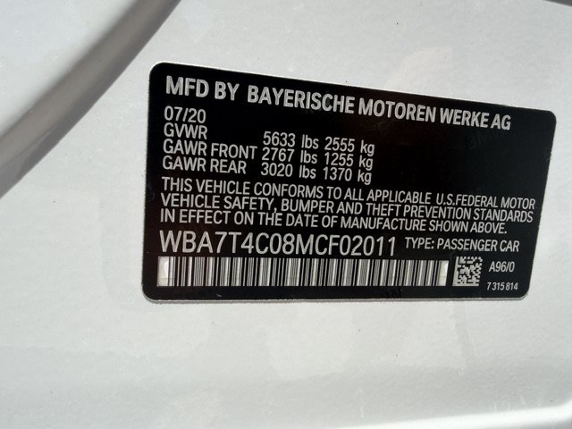 Used 2021 BMW 740i xDrive w/ M Sport Package AWD/4WD image 18
