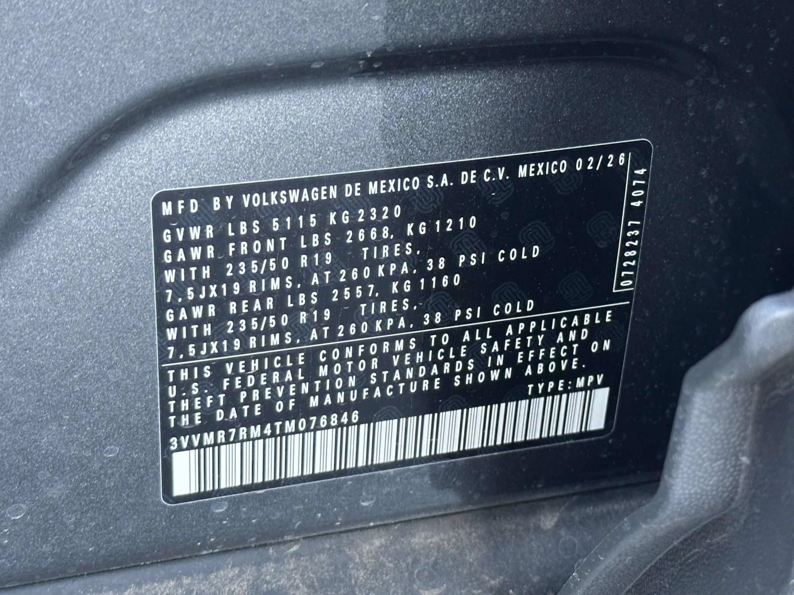 New 2026 Volkswagen Tiguan SE AWD/4WD image 16